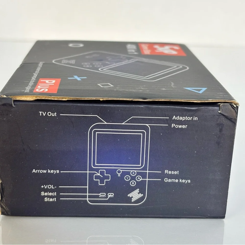 Game Box Plus 400-in-1 Handheld Console - Black